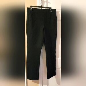 Spanx The Perfect Pant Slim Straight 20254R Black Sz L High Waist